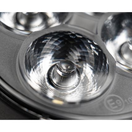 LED Spotlight til traktor BLACK LED/20W/10-30V IP69 5700K rund