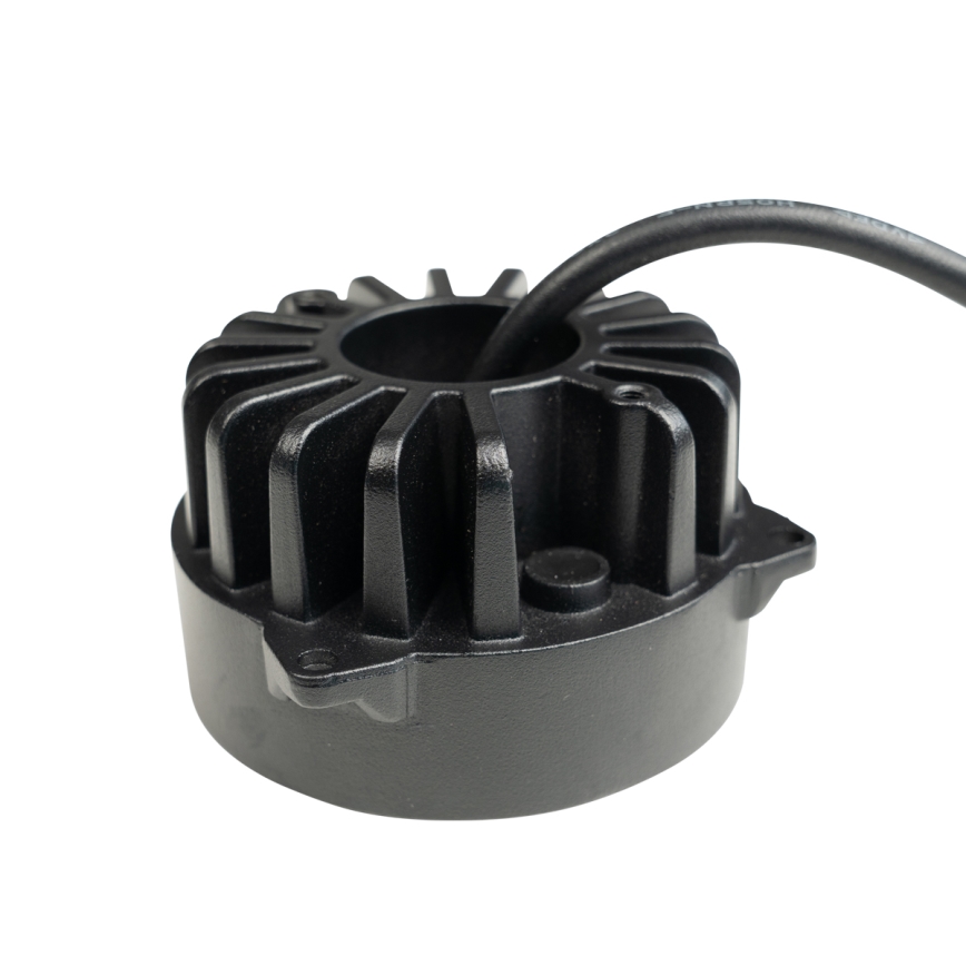 LED Spotlight til traktor BLACK LED/20W/10-30V IP69 5700K rund