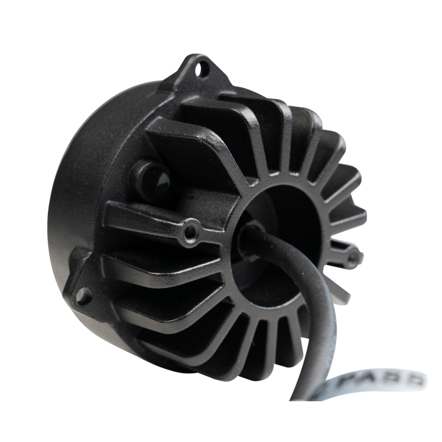 LED Spotlight til traktor BLACK LED/20W/10-30V IP69 5700K rund