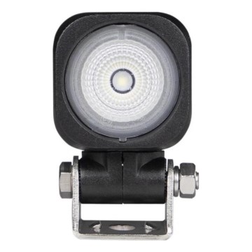 LED Spotlys til bil BLACK LED/10W/10-30V IP69 5700K kantet