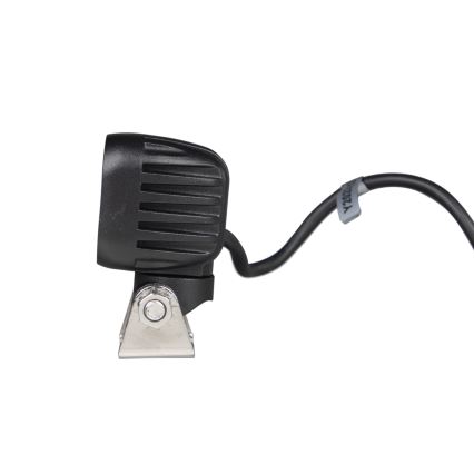 LED Spotlys til bil BLACK LED/10W/10-30V IP69 5700K kantet