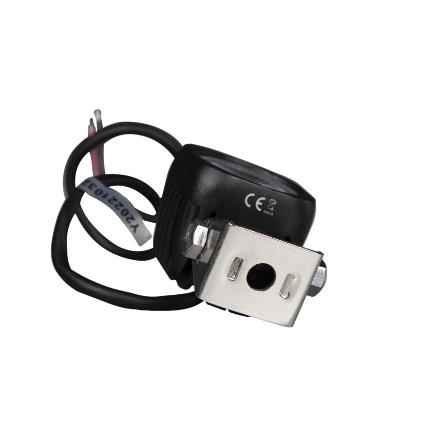 LED Spotlys til bil BLACK LED/10W/10-30V IP69 5700K kantet