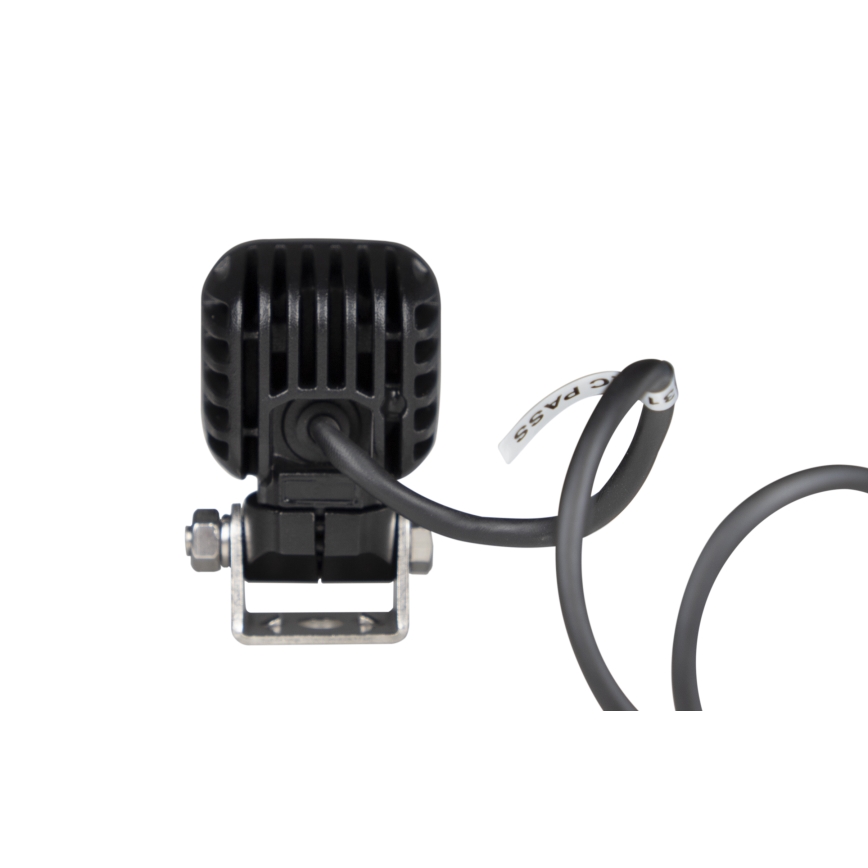 LED Spotlys til bil BLACK LED/10W/10-30V IP69 5700K kantet