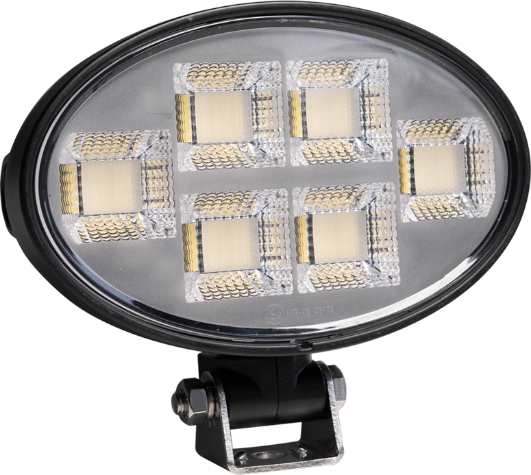 LED Spotlys til bil BLACK LED/150W/10-30V IP69 5700K oval