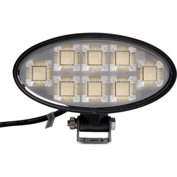 LED Spotlys til bil BLACK LED/160W/10-30V IP69 5700K oval