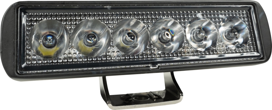 LED Spotlys til bil BLACK LED/18W/10-30V IP69 5700K rektangulær