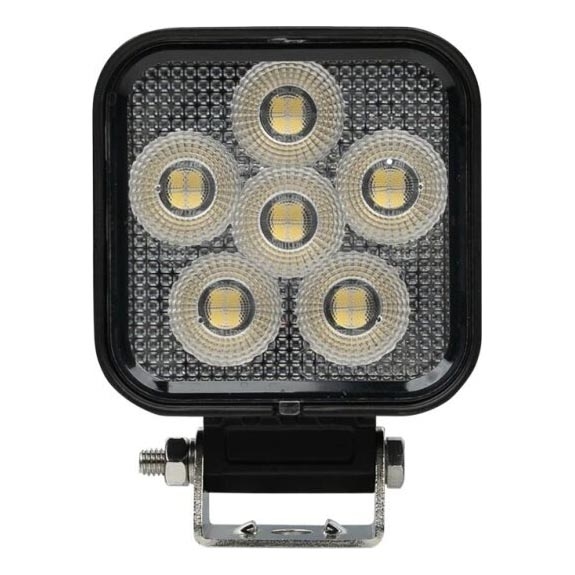 LED Spotlys til bil BLACK LED/24W/10-30V IP69 5700K kantet