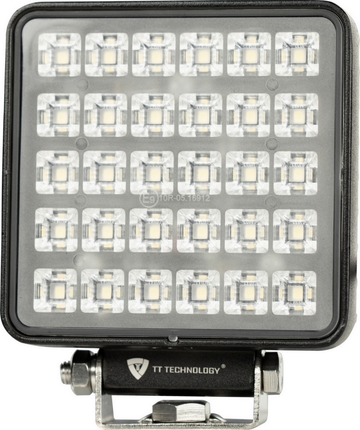 LED Spotlys til bil BLACK LED/30W/10-30V IP69 5700K kantet