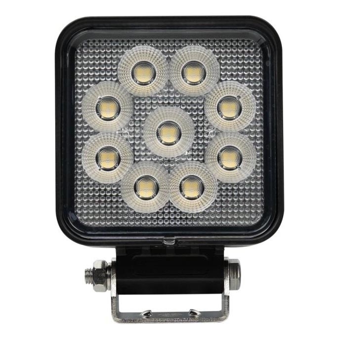 LED Spotlys til bil BLACK LED/36W/10-30V IP69 5700K kantet