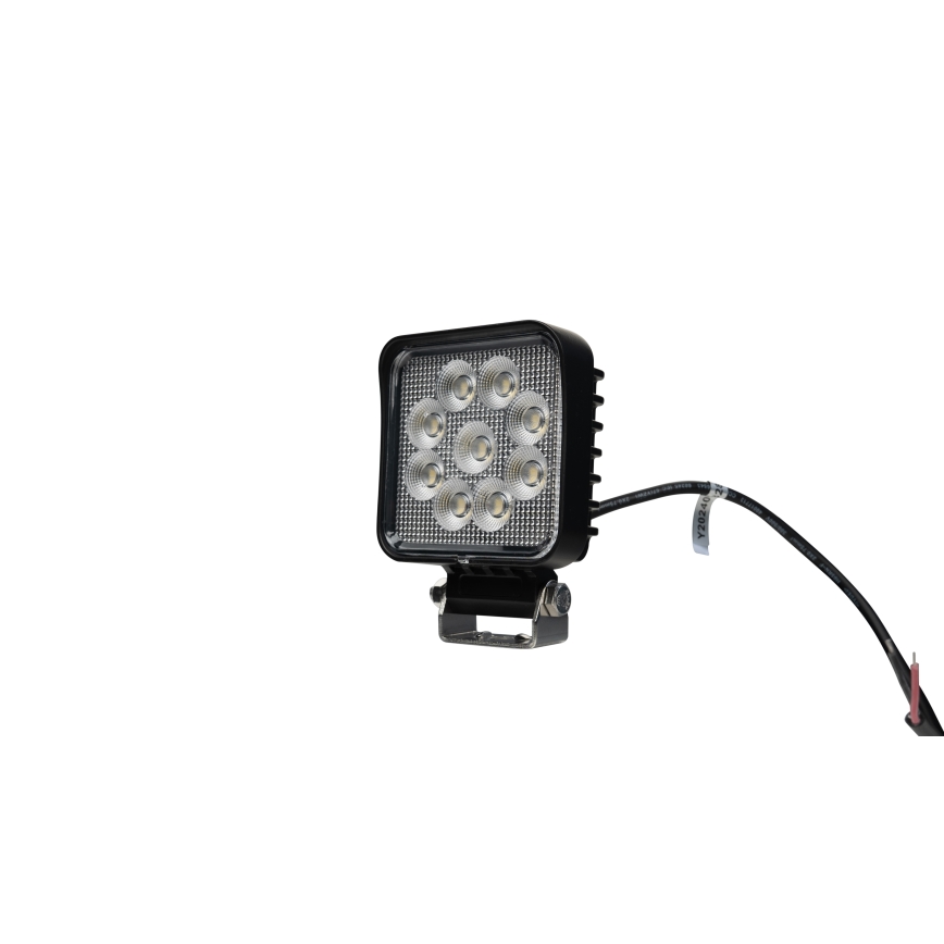 LED Spotlys til bil BLACK LED/36W/10-30V IP69 5700K kantet