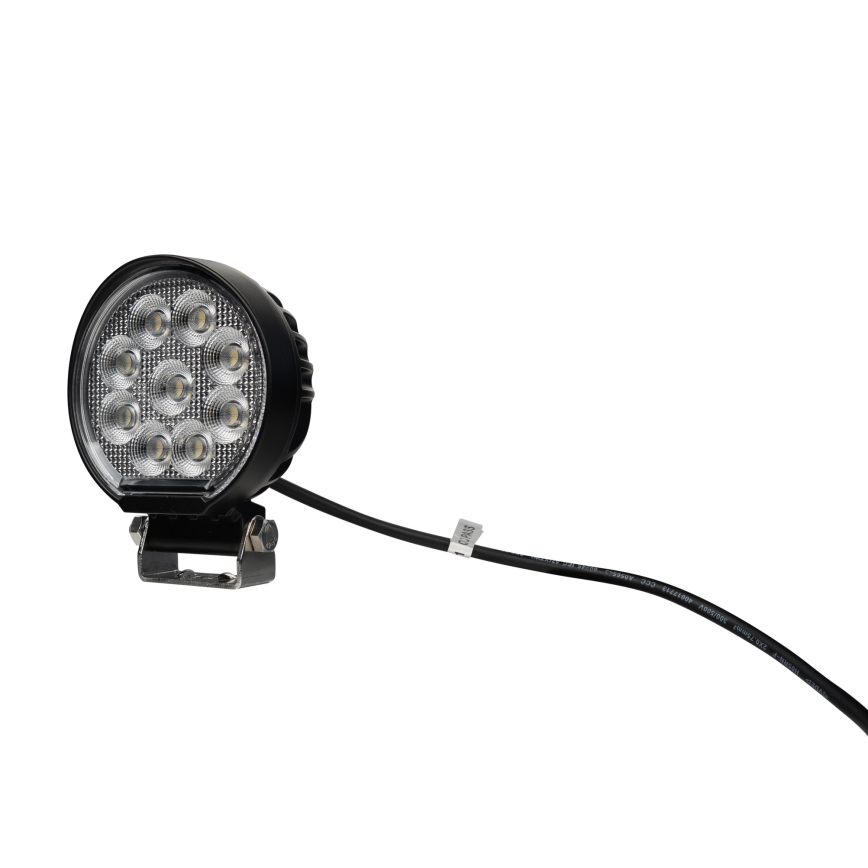 LED Spotlys til bil BLACK LED/36W/10-30V IP69 5700K rund