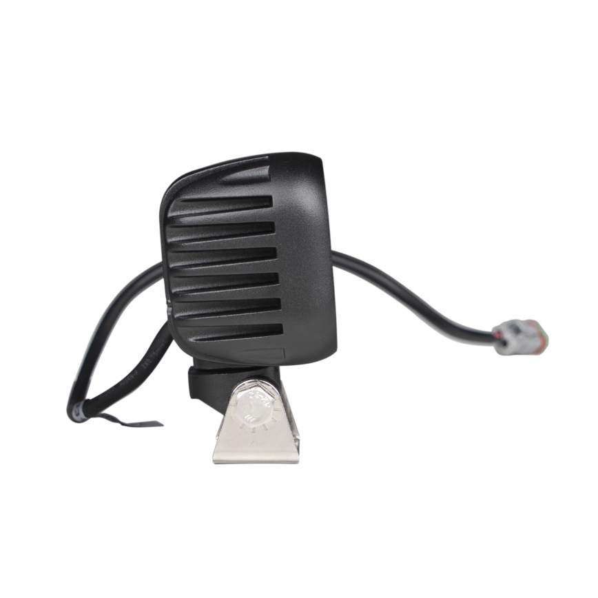 LED Spotlys til bil BLACK LED/40W/10-30V IP69 5700K kantet