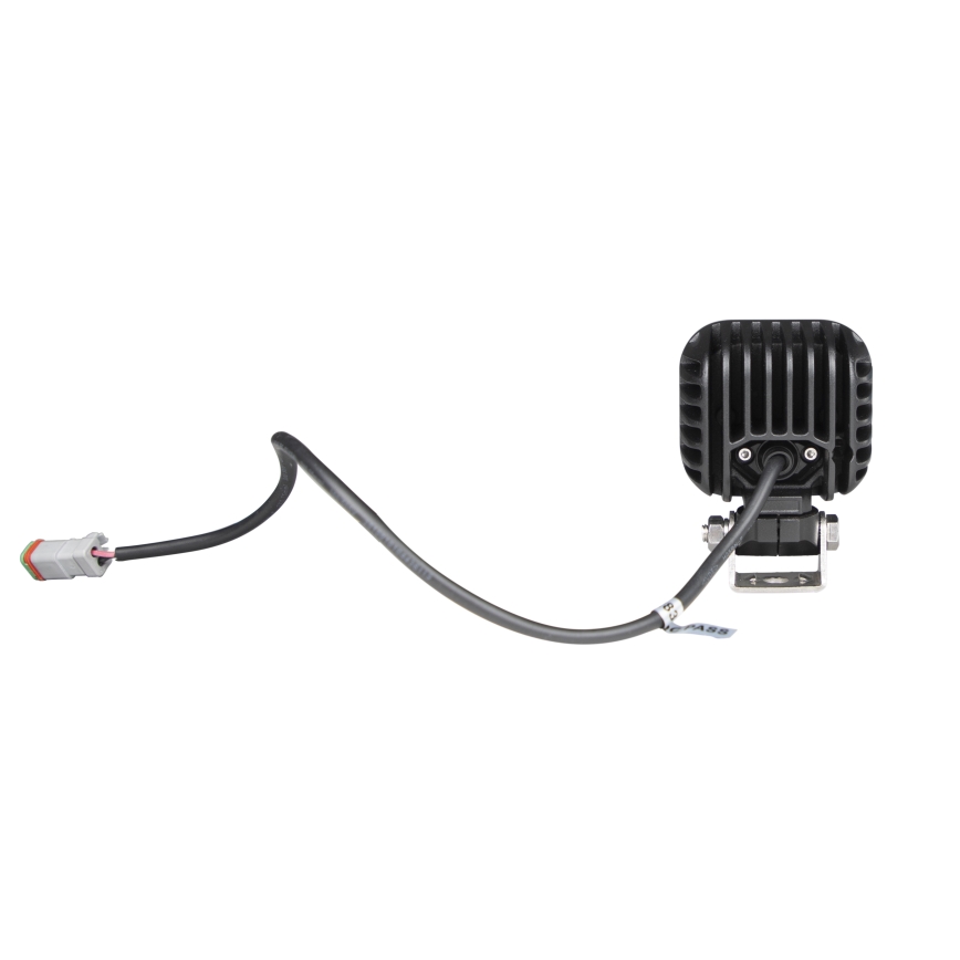 LED Spotlys til bil BLACK LED/40W/10-30V IP69 5700K kantet