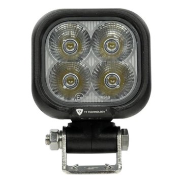 LED Spotlys til bil BLACK LED/40W/10-30V IP69 5700K kantet
