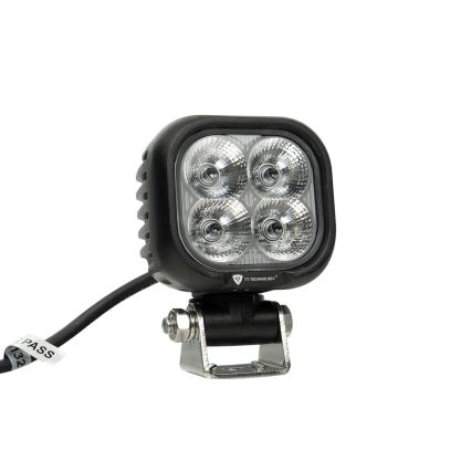 LED Spotlys til bil BLACK LED/40W/10-30V IP69 5700K kantet