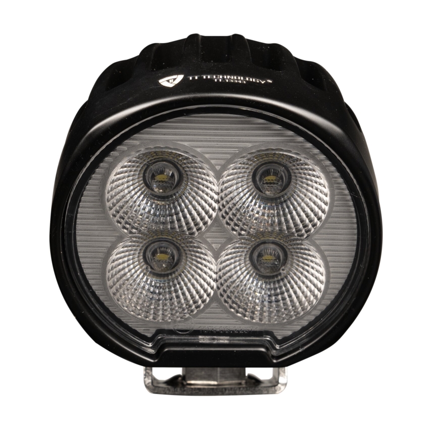 LED Spotlys til bil BLACK LED/40W/10-30V IP69 5700K rund
