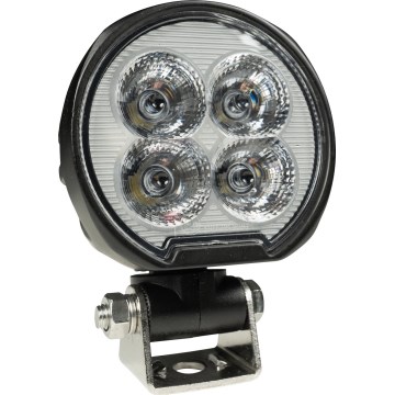 LED Spotlys til bil BLACK LED/40W/10-30V IP69 5700K rund