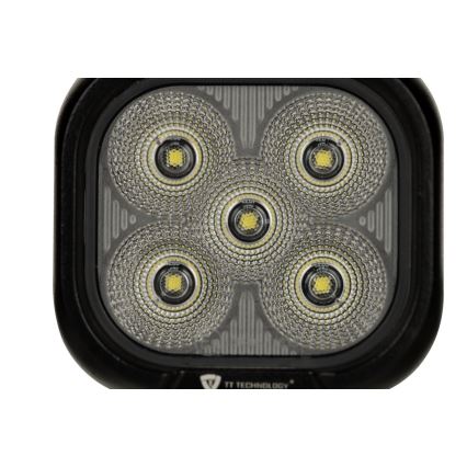 LED Spotlys til bil BLACK LED/50W/10-30V IP69 5700K kantet