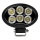 LED Spotlys til bil BLACK LED/60W/10-30V IP69 5700K oval