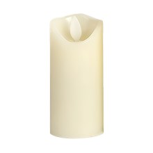 LED stearinlys LED/2xAA varm hvid 12,5 cm