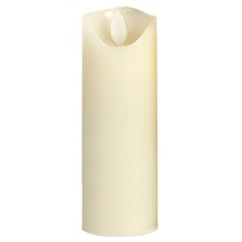 LED stearinlys LED/2xAA varm hvid 20 cm