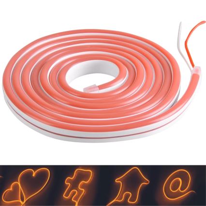 LED strimmel NEON 2 m LED/17W/12V IP65 orange