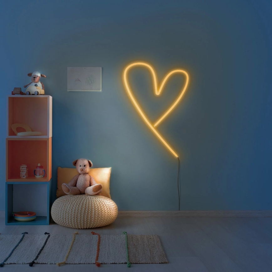 LED strimmel NEON 2 m LED/17W/12V IP65 orange
