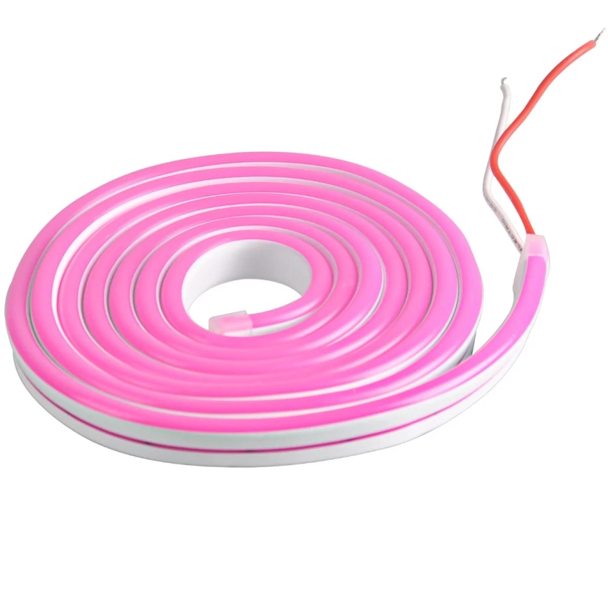 LED strimmel NEON 2 m LED/17W/12V IP65 pink