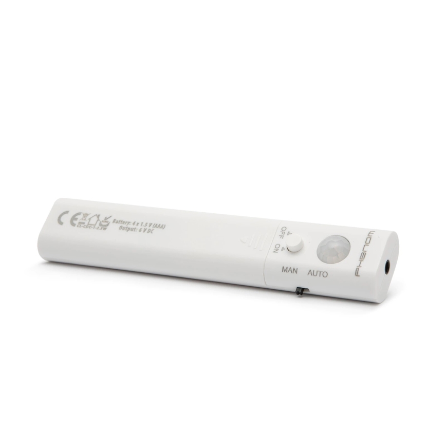 LED strip med bevægelsessensor 1 m LED/2,4W/6V 4xAAA 3000K