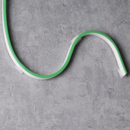 LED strip NEON 5 m LED/30W/24V grøn IP65