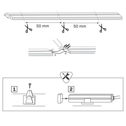 LED strip NEON 5 m LED/30W/24V grøn IP65
