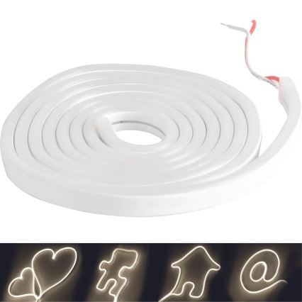 LED strip NEON 5 m LED/48W/24V 4000K IP65