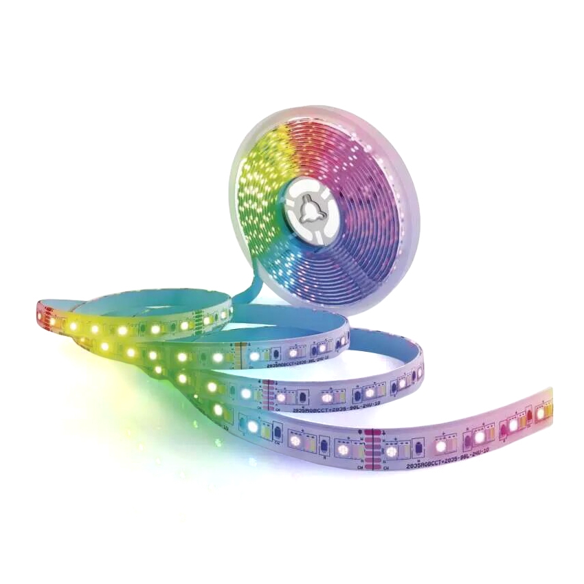 LED strip RGB+CCT dæmpbart GOSMART LED/21W/230V 5 m 2700-6500K IP44 Wi-Fi + fjernbetjening