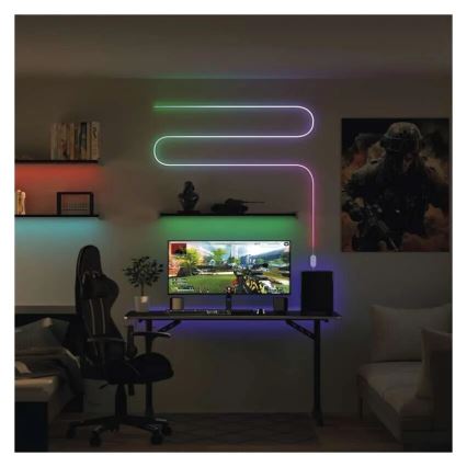 LED strip RGBIC dæmpbar GoSmart LED/24W/230V 3 m Wi-Fi Tuya
