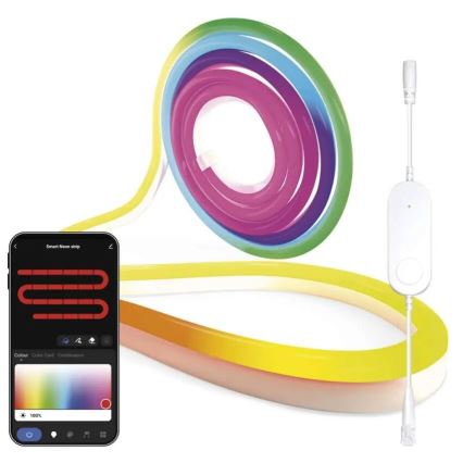 LED strip RGBIC dæmpbar GoSmart LED/24W/230V 3 m Wi-Fi Tuya