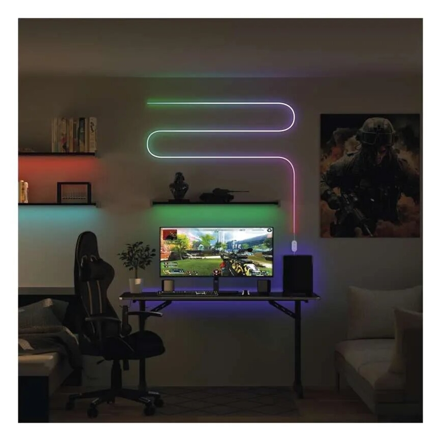 LED strip RGBIC dæmpbar GoSmart LED/33W/230V 5 m Wi-Fi Tuya