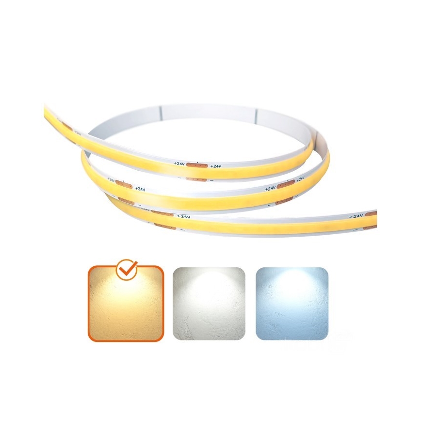 LED strip TRAMO LED/5W/24V 50 m 3000K
