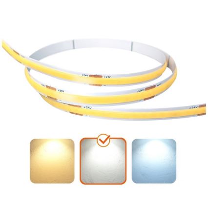 LED strip TRAMO LED/5W/24V 50 m 4000K