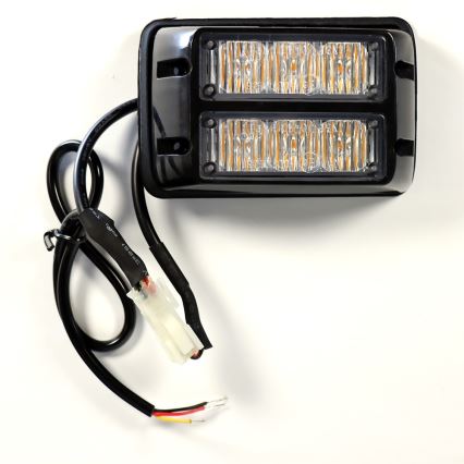 LED Supplerende advarselslys LAM 8xLED/12W 12-24V IP67