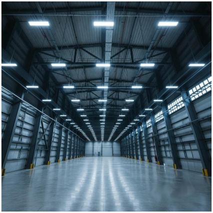 LED teknisk armatur 4-i-1 MULTILUXO LED/100W/230V 4000K IP65 30 cm