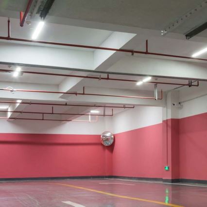 LED teknisk rørarmatur med nødmodul LED/48W/230V 6500K IP65 2200 mAh 150 cm