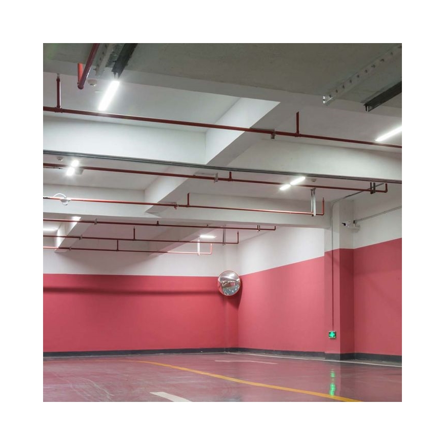 LED teknisk rørarmatur med nødmodul LED/48W/230V 6500K IP65 2200 mAh 150 cm