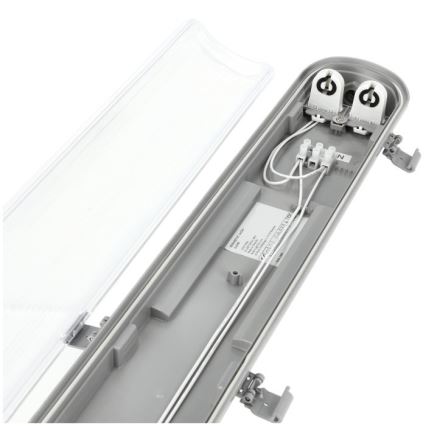 LED teknisk lysrørsarmatur T8 2xG13/18W/230V 4000K IP65 127 cm