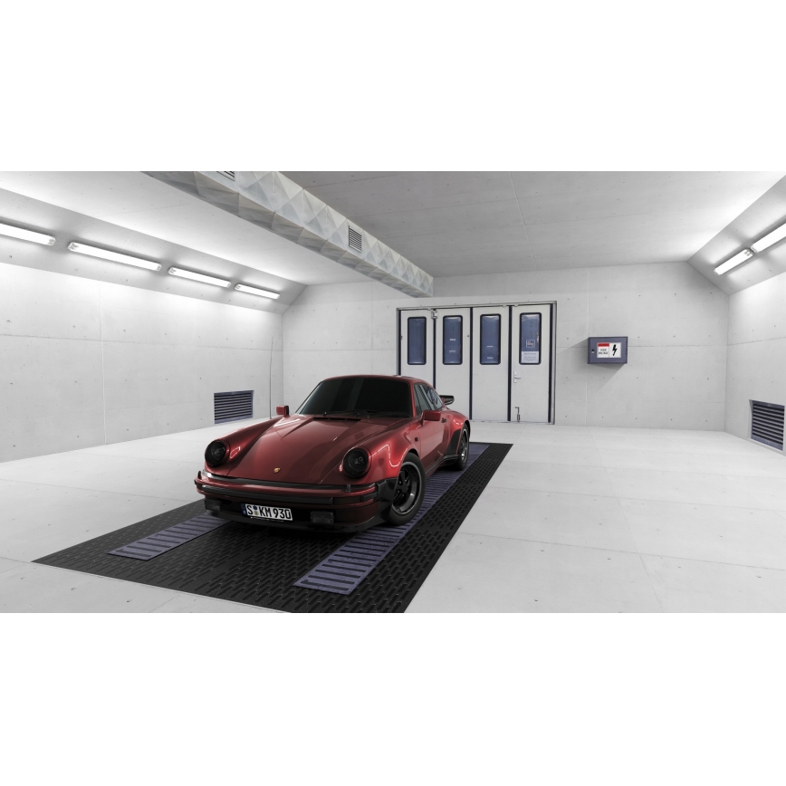 LED teknisk rørarmatur T8 2xG13/10W/230V 6000K 60 cm IP65 hvid