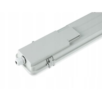 LED teknisk rørarmatur T8 2xG13/10W/230V 6000K 60 cm IP65 hvid
