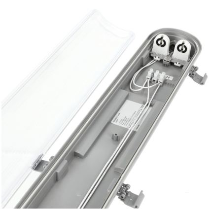 LED teknisk rørarmatur T8 2xG13/18W/230V 6500K IP65 127 cm