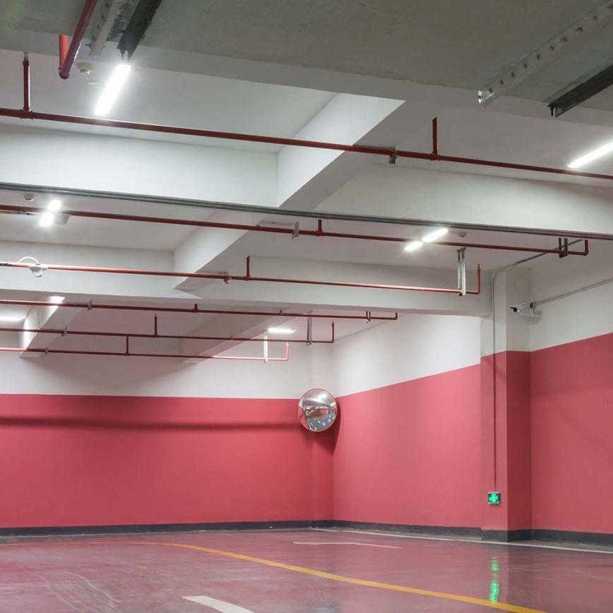 LED teknisk lysstofrørsarmatur med bevægelses- og skumringssensor LED/48W/230V IP65 6500K 150 cm