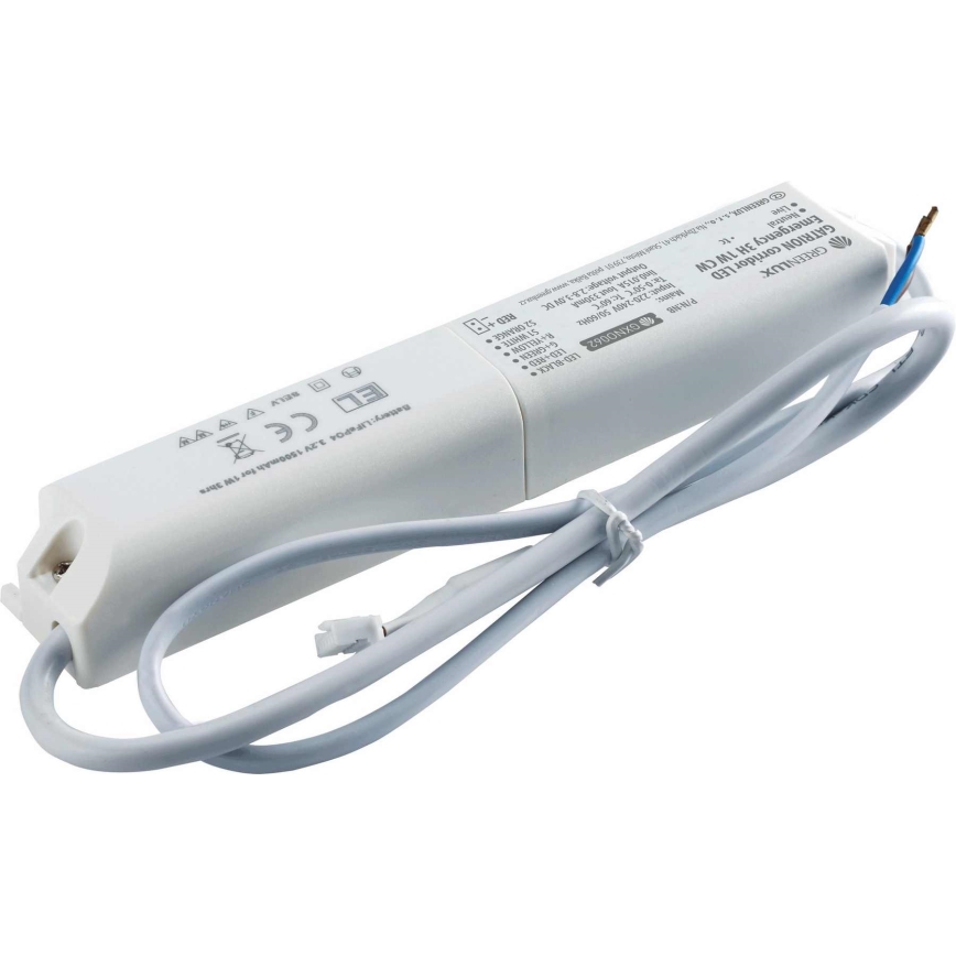 LED til nødsituationer Indbygningslampe GATRION LED/1W/230V 6000K