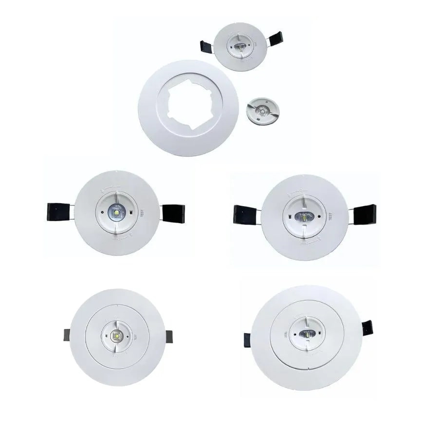 LED til nødsituationer Indbygningslampe LED/2W/230V 6000K