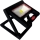 LED transportabel projektør 1xLED/10W/5V IP54